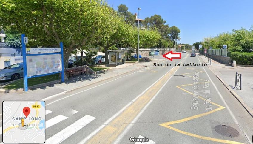Studio B Front De Mer Saint-Raphael  Luaran gambar