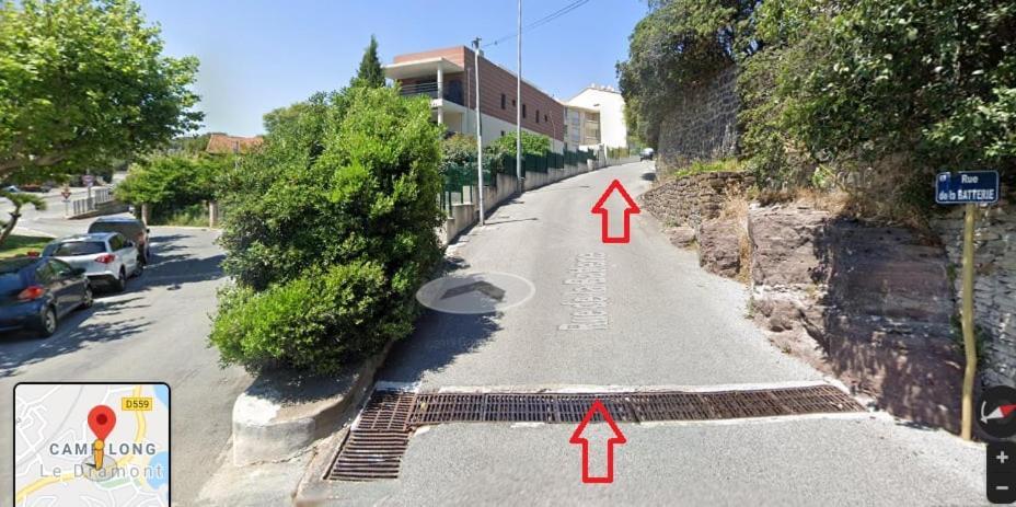 Studio B Front De Mer Saint-Raphael  Luaran gambar